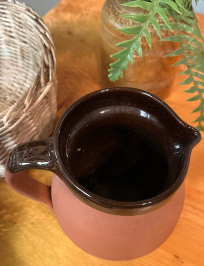 Vintage Brannam Terracotta Jug