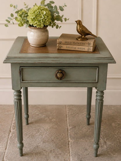 Vintage Painted Side Table