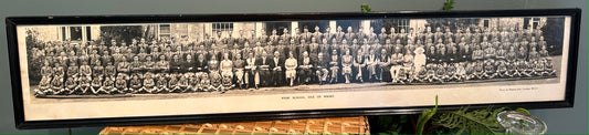 Vintage Framed Ryde, Isle of Wight School Photo