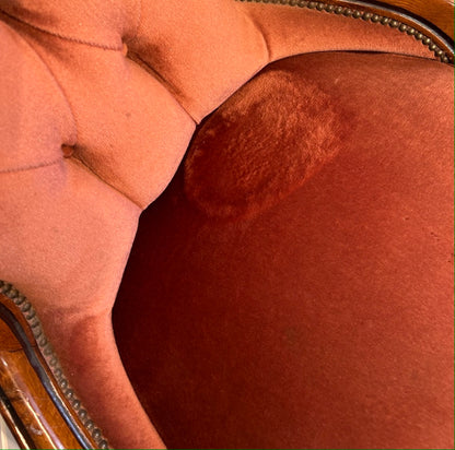 Reproduction Balloon back Bedroom Chair