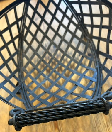 Vintage Wrought Iron Bowl