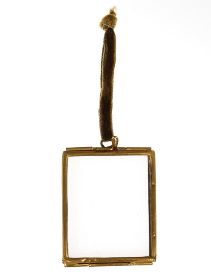 Vintage Style Miniature Brass Clip Frame - Perfect for photos or Pressed Flowers