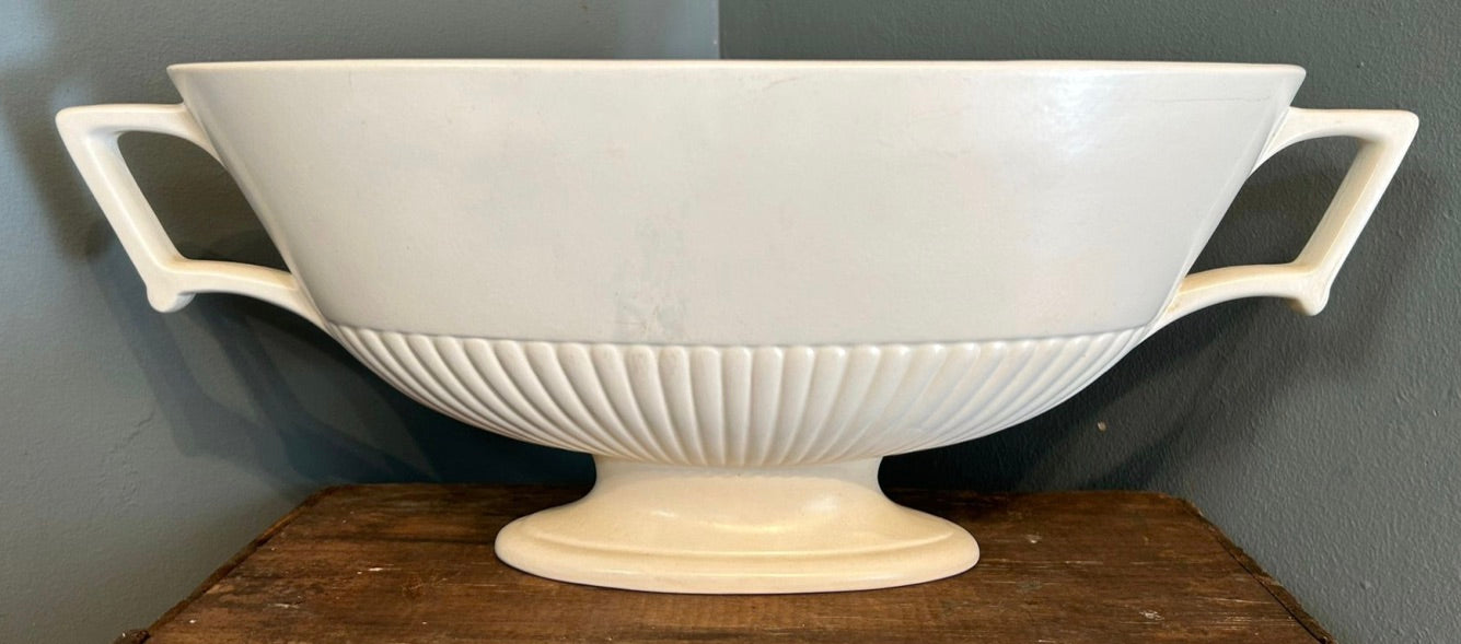 Vintage Wedgewood Pottery White Mantel Vase