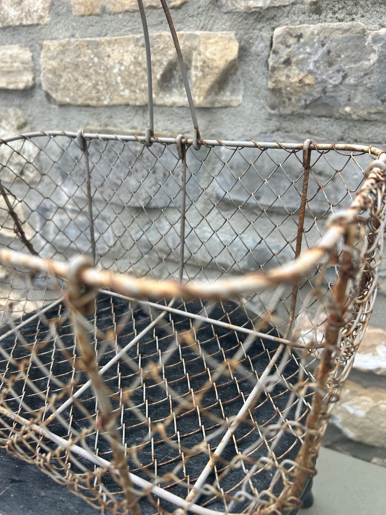 Vintage Wire Basket