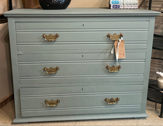 Vintage Painted Chest of Drawers - Frenchic Steaming Green