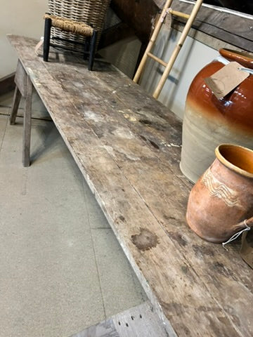 Rustic Reclaimed Trestle Table