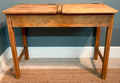 Double Vintage School Desk