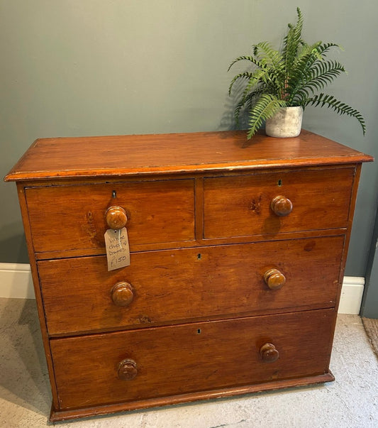 Antique Pine Chest of Drawers