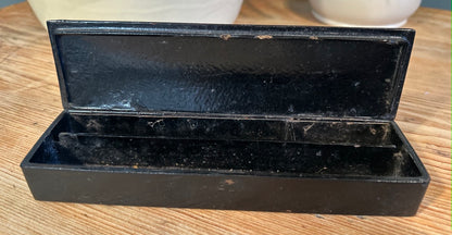 Antique Black Lacquered Box
