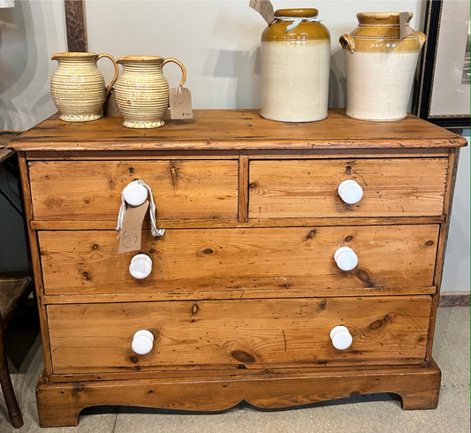 Antique Pine Chest of Drawers