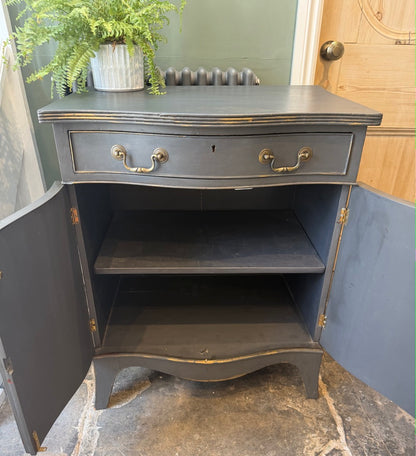 Vintage Painted Cupboard with Shelving