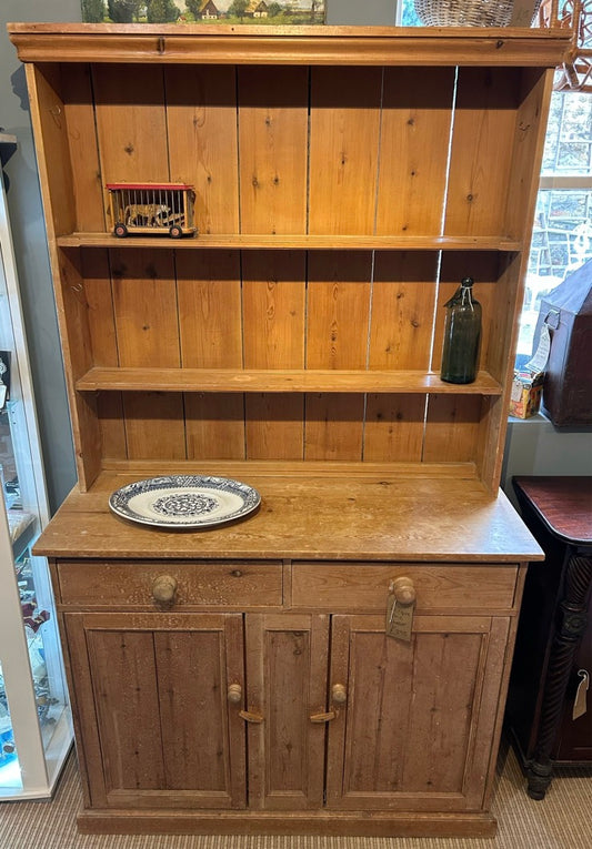 Antique Pine Kitchen Dresser