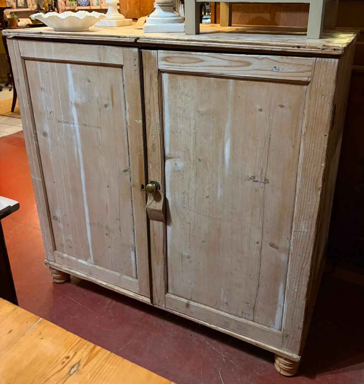 Rustic Antique Pine Cupboard