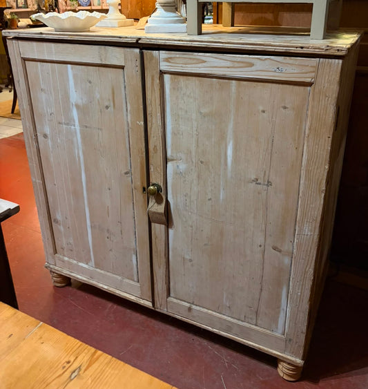 Rustic Antique Pine Cupboard