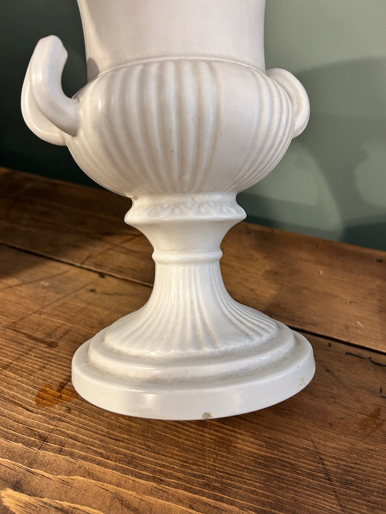 Vintage Dartmouth Pottery White Vase