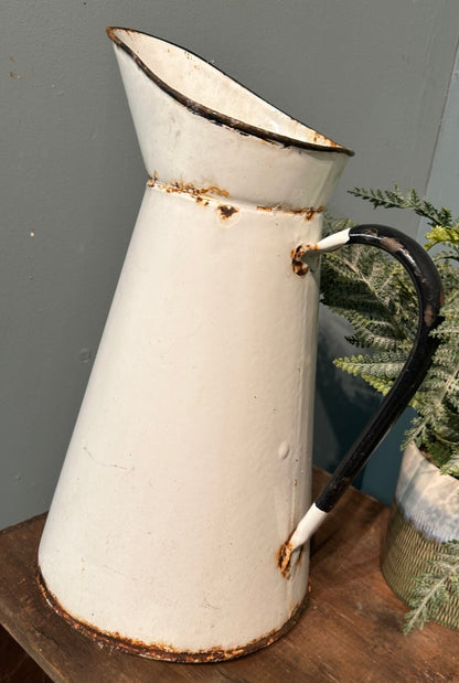 Vintage Enamel Jug