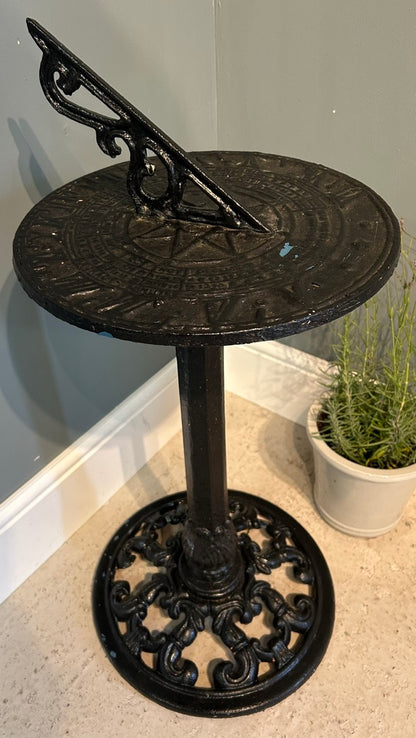 Vintage Painted Sundial