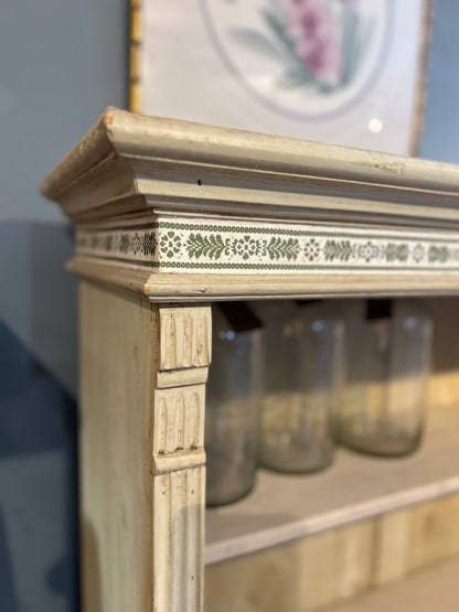Rustic Vintage Painted Antique Pine Boho Shelves