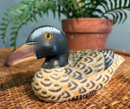 Vintage Wooden Duck