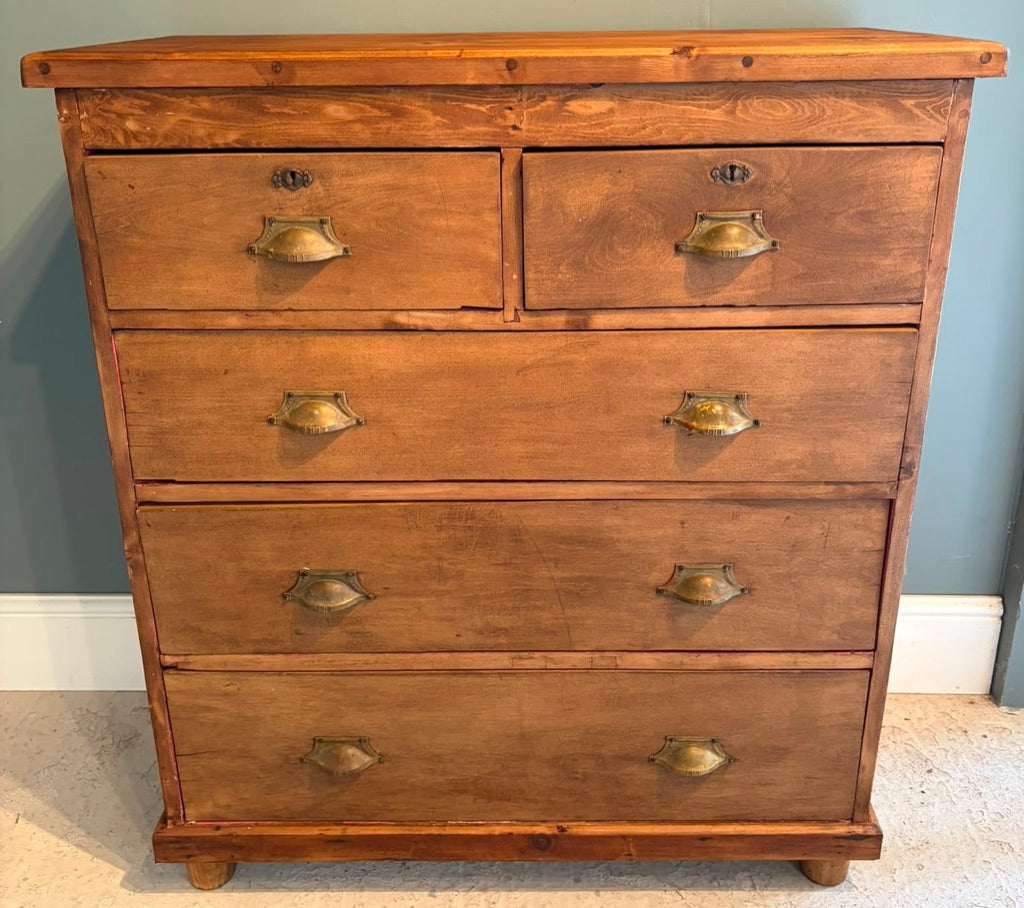 Vintage Pine Chest of Drawers