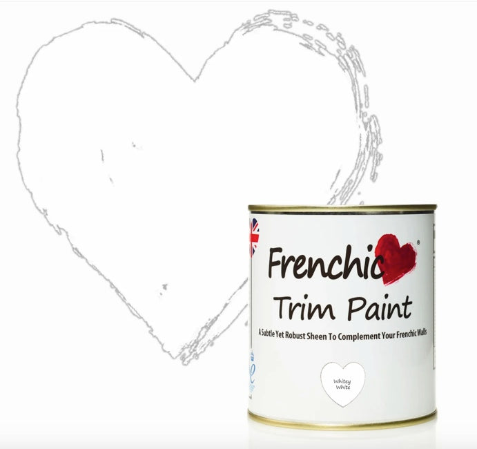Frenchic Whitey White Trim Paint ~ 500ml