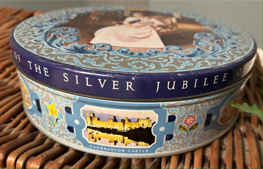 Vintage Silver Jubilee Tin