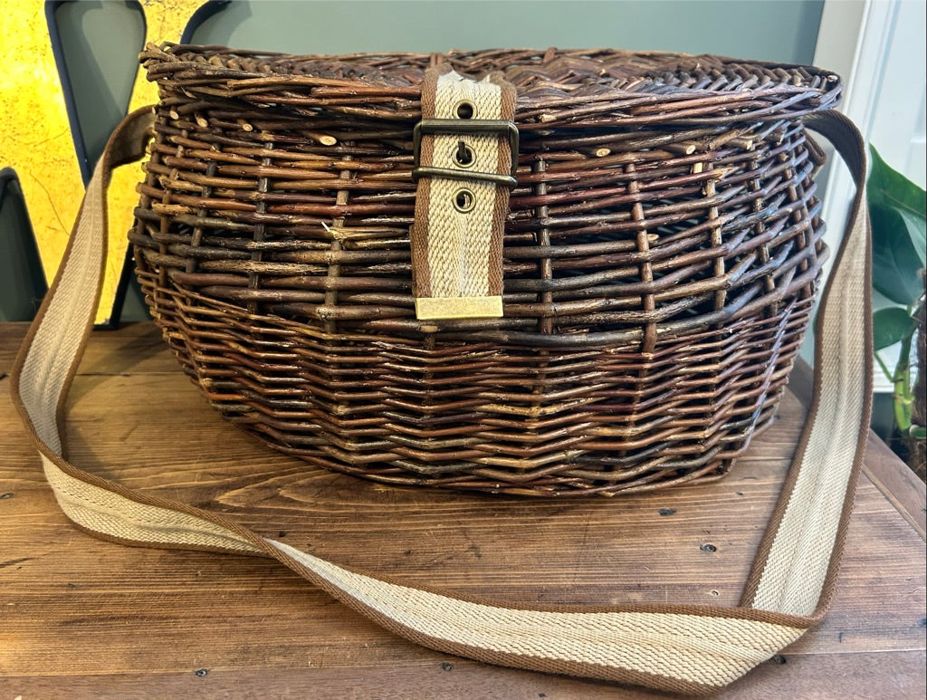 Vintage Fishing Basket