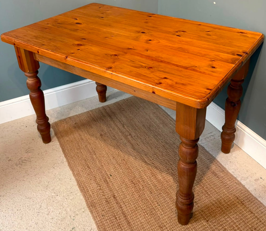 Small Pine Farmhouse Table
