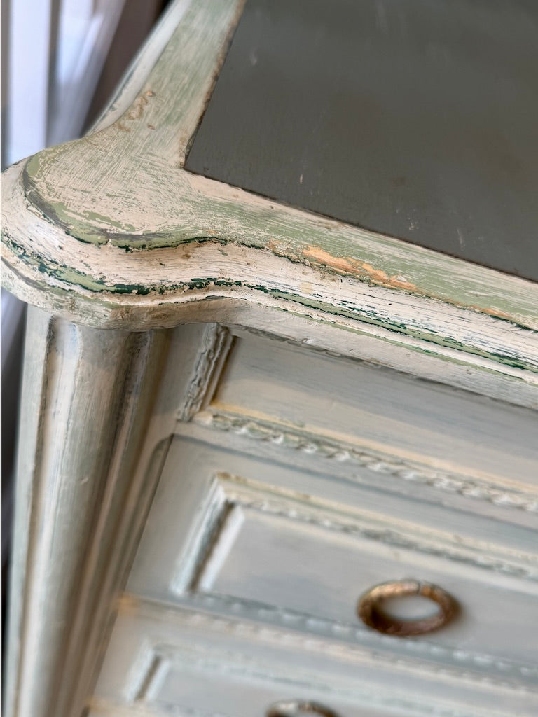 Painted French Vintage Chest of Drawers