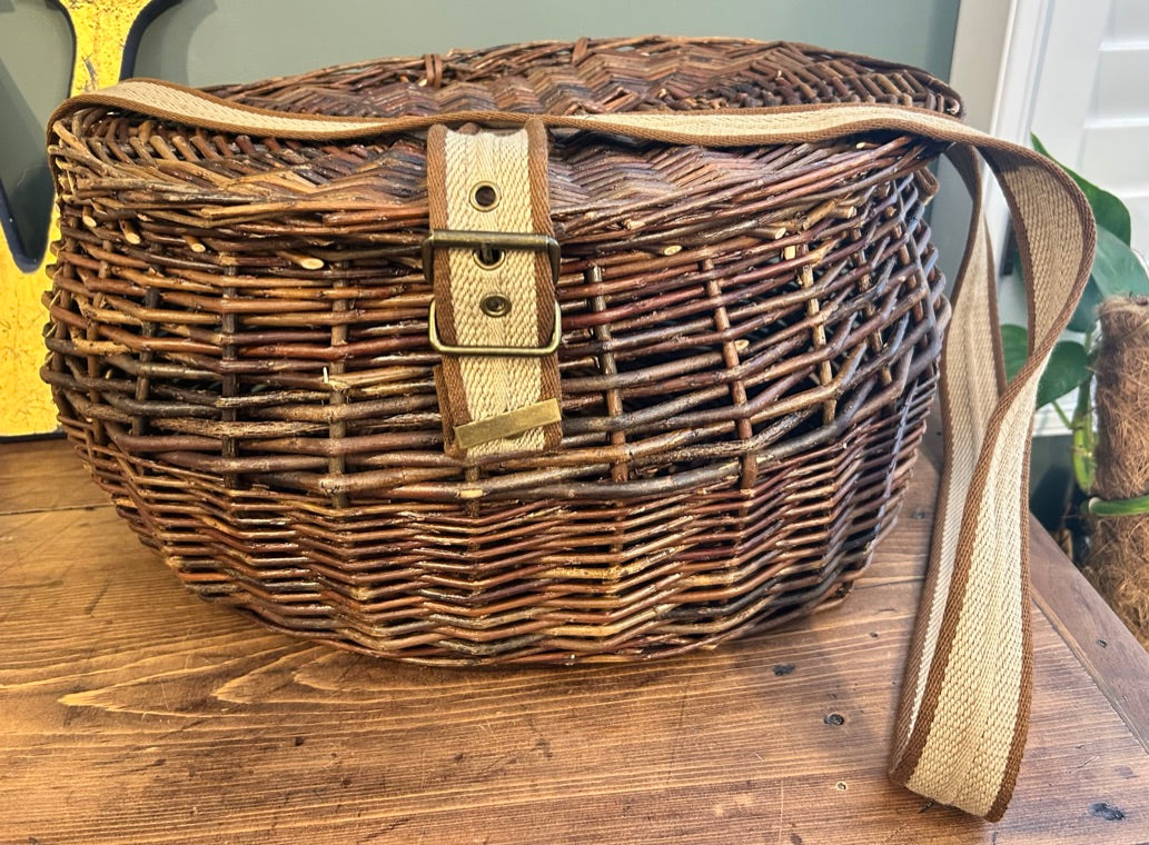Vintage Fishing Basket