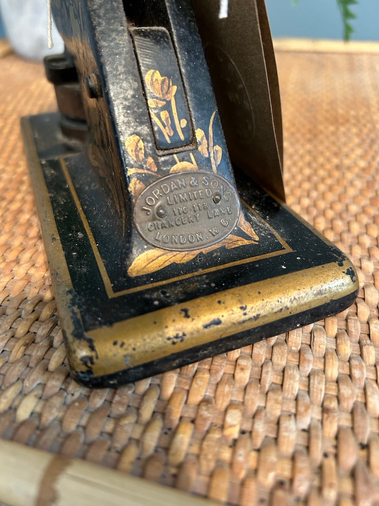 Vintage Decorative embossing stamp.