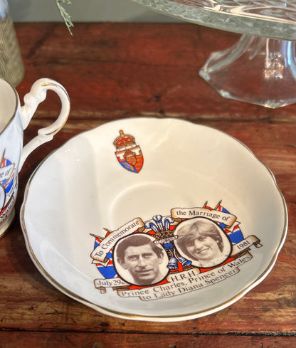 Vintage Princess Diana and Prince Charles Wedding Royal Memorabilia