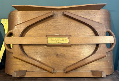 Vintage Mid Century Lap Tray - Made by The Criterion