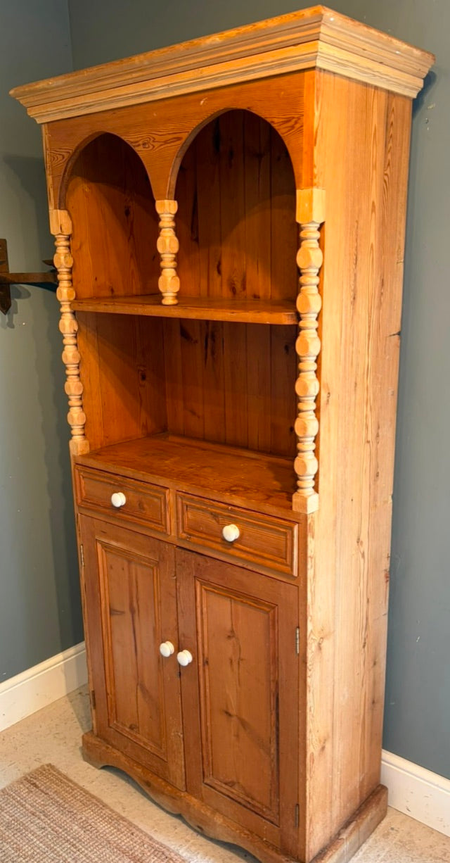 Vintage Pine Kitchen Dresser