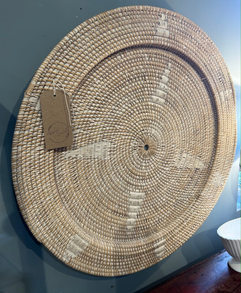 Decorative Wicker Wall Plate