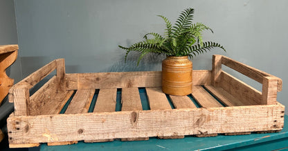 Vintage Rustic Wooden Apple Crate