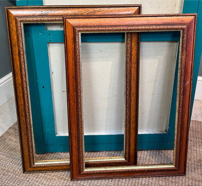 Pair of Wooden Vintage Frames