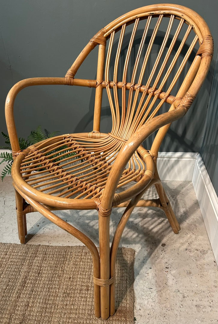 Vintage Bamboo Chair