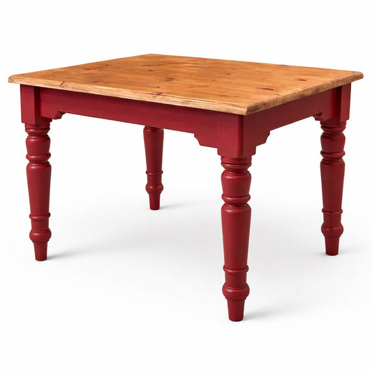 Vintage Painted Pine Farmhouse Table