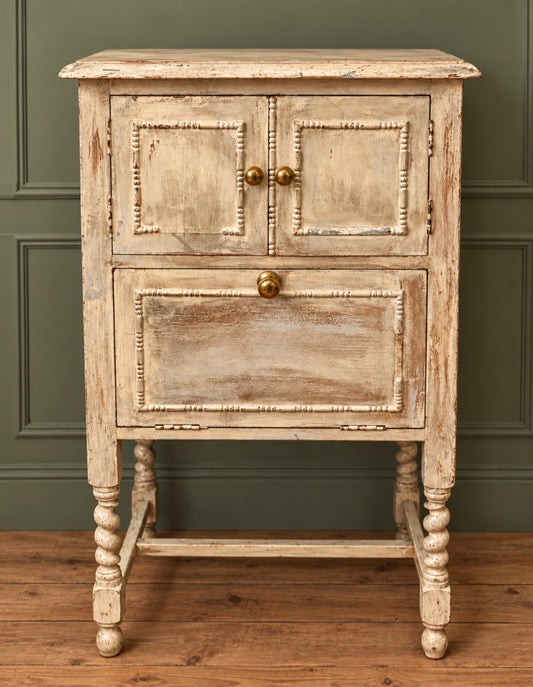 Vintage Painted Drinks / Side Cupboard