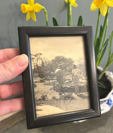 Small Black Vintage Frame with photo