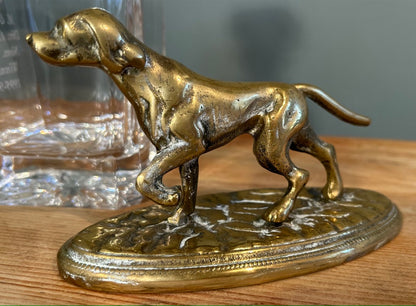 Vintage Brass Hound