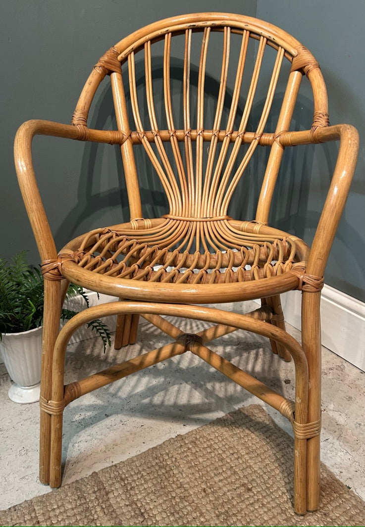 Vintage Bamboo Chair