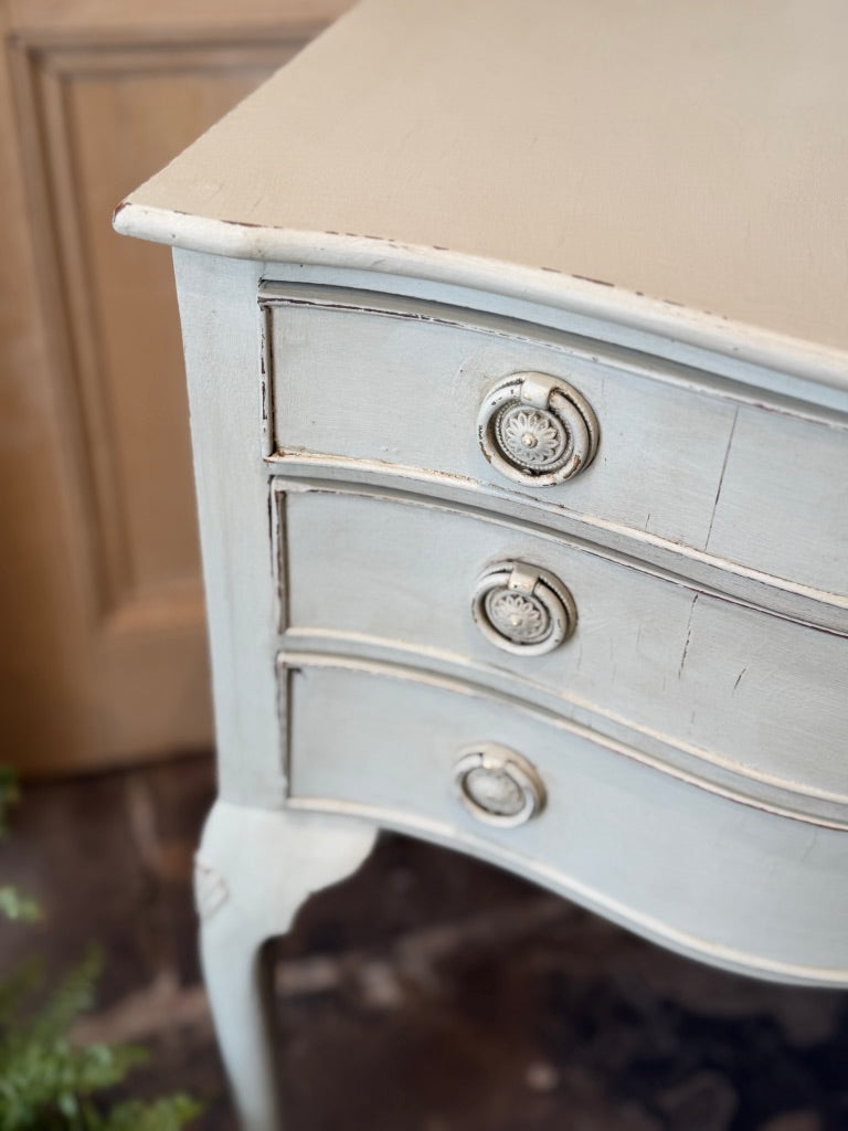 Vintage Painted Bedside Drawers