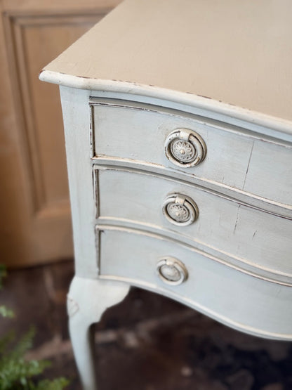 Vintage Painted Bedside Drawers