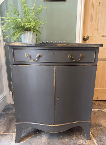 Vintage Painted Cupboard with Shelving