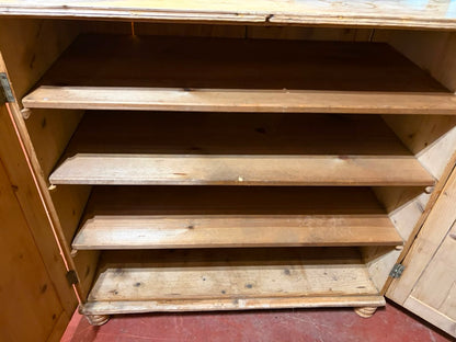 Rustic Antique Pine Cupboard