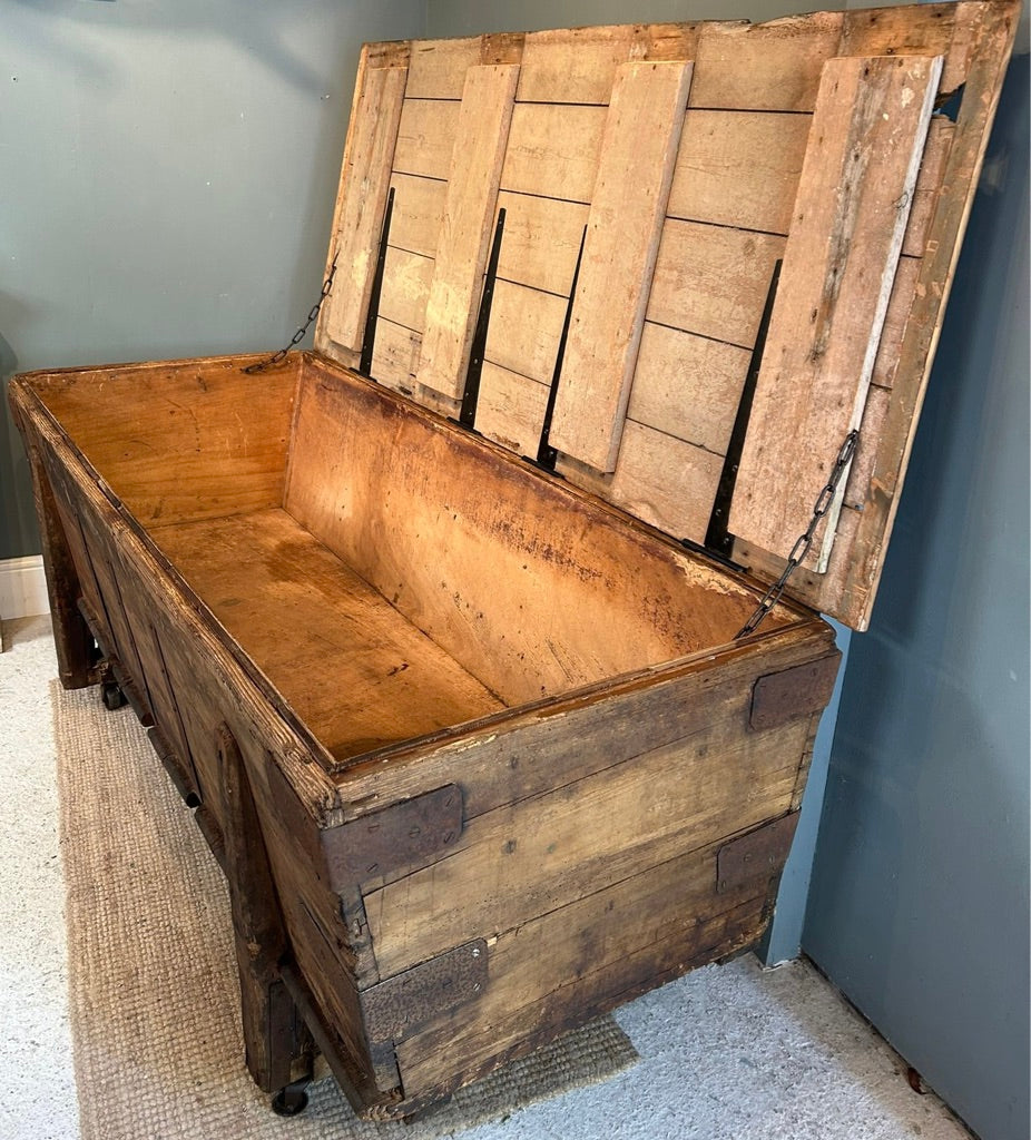Large Antique Reclaimed Rustic Trough
