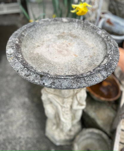 Weathered Bird Bath