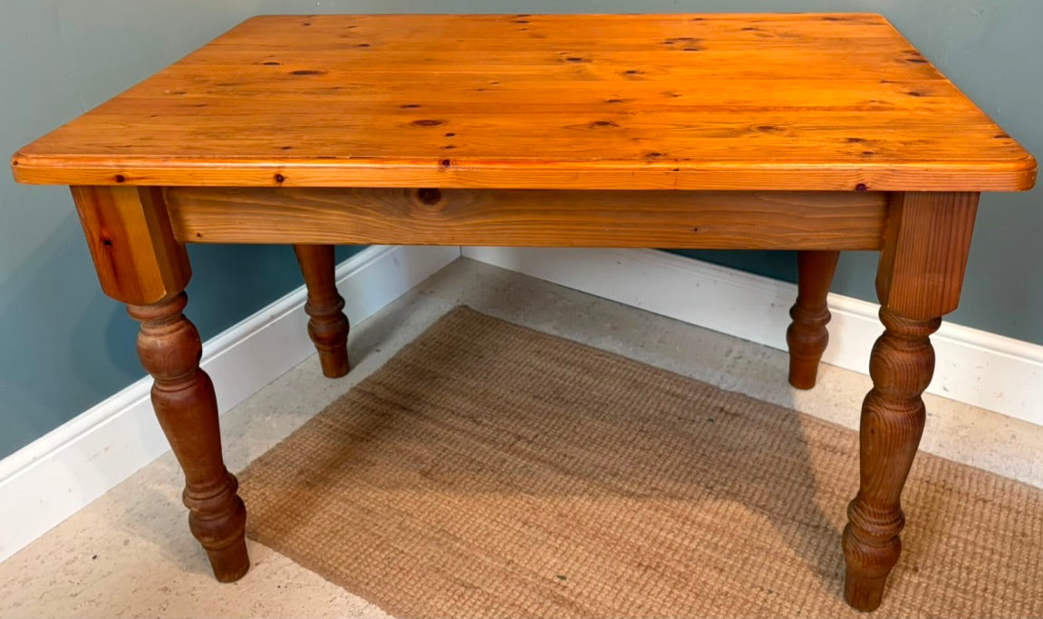 Small Pine Farmhouse Table